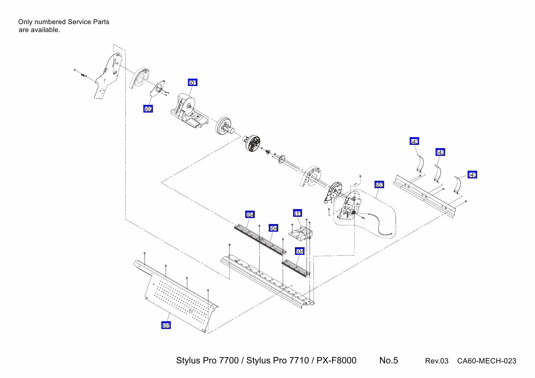 EPSON StylusPro 7700 7710 Parts Manual-6